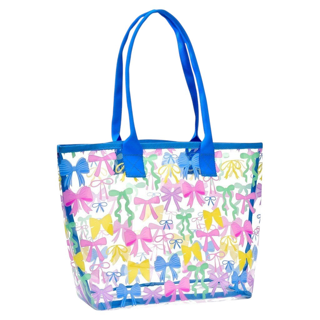 Iscream Pretty Bows Clear Tote