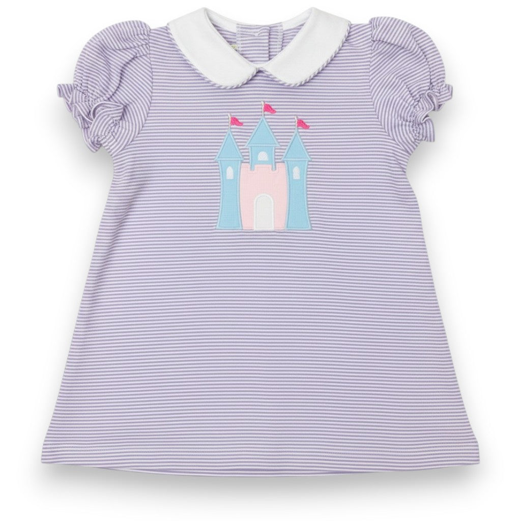 Zuccini Princess Castle Louisa Dress Lavender Bitty knit ZB26-PCDRSS-KBLA 5306