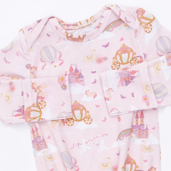 Angel Dear Princess Unicorns and Castle Knotted Gown Set 127S-F26-PUC