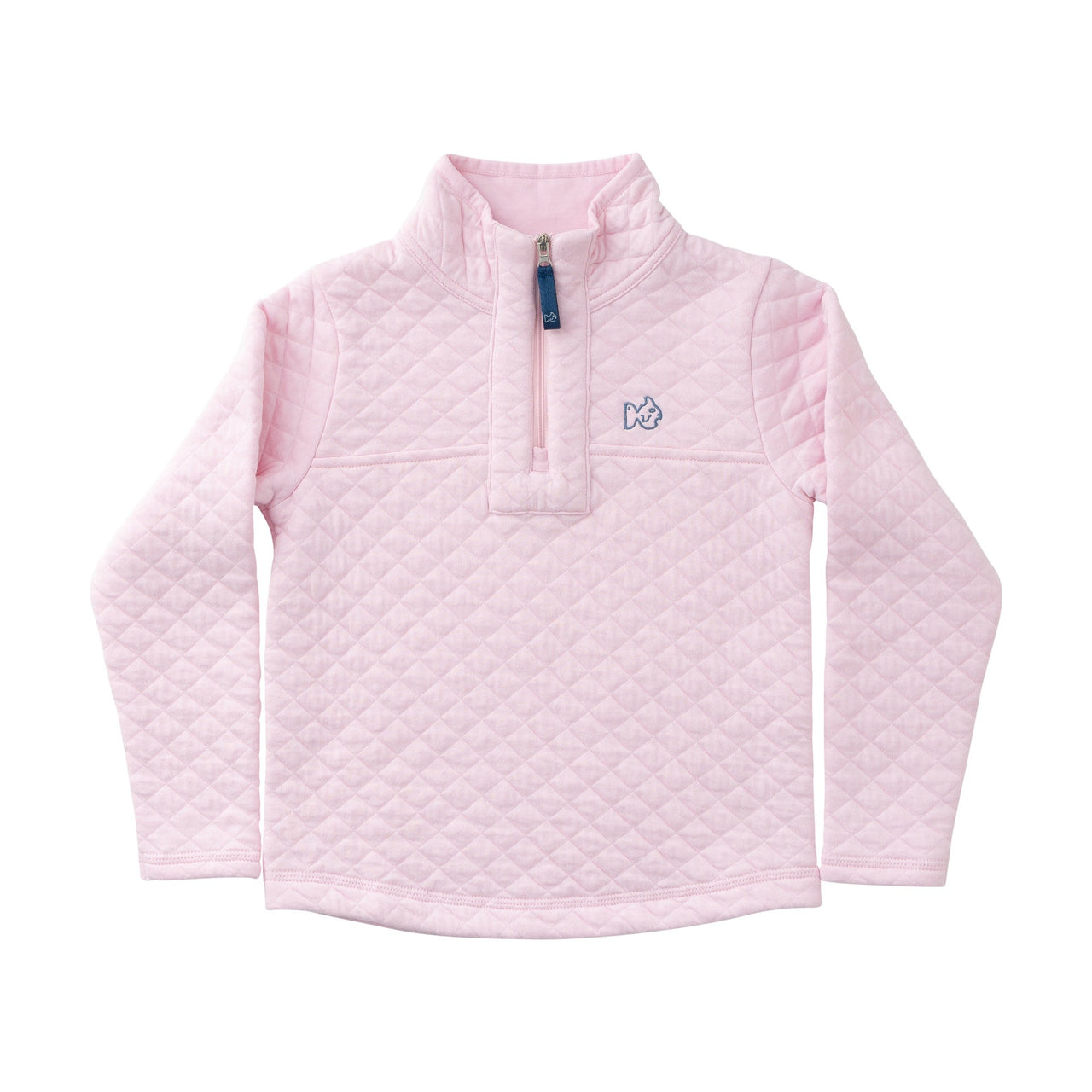 Prodoh Girls Quilted Zip Pullover Pink Tulle 5208