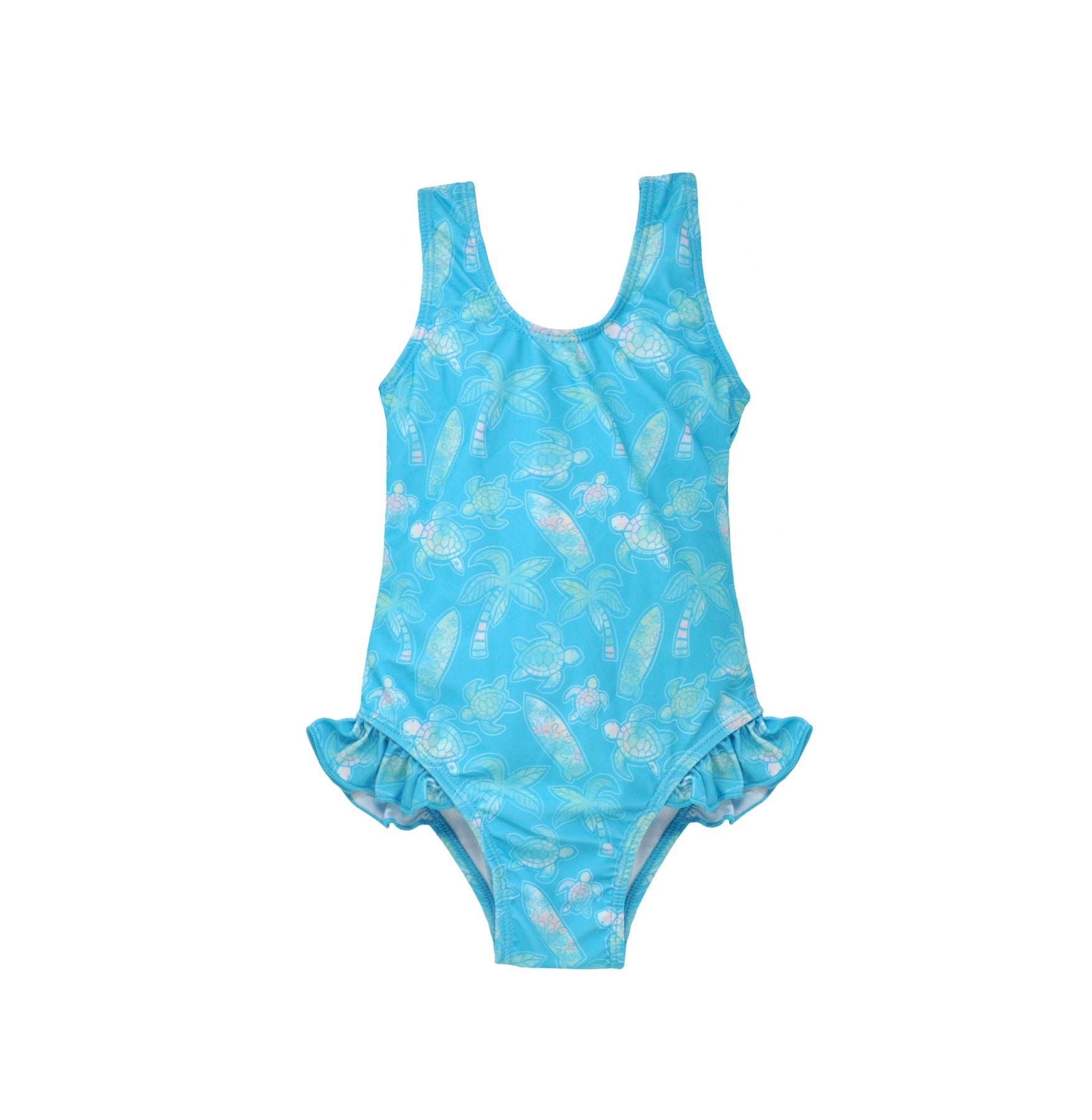 Flap Happy UPF 50 Delaney Hip Ruffle Swimsuit RSPG 5112