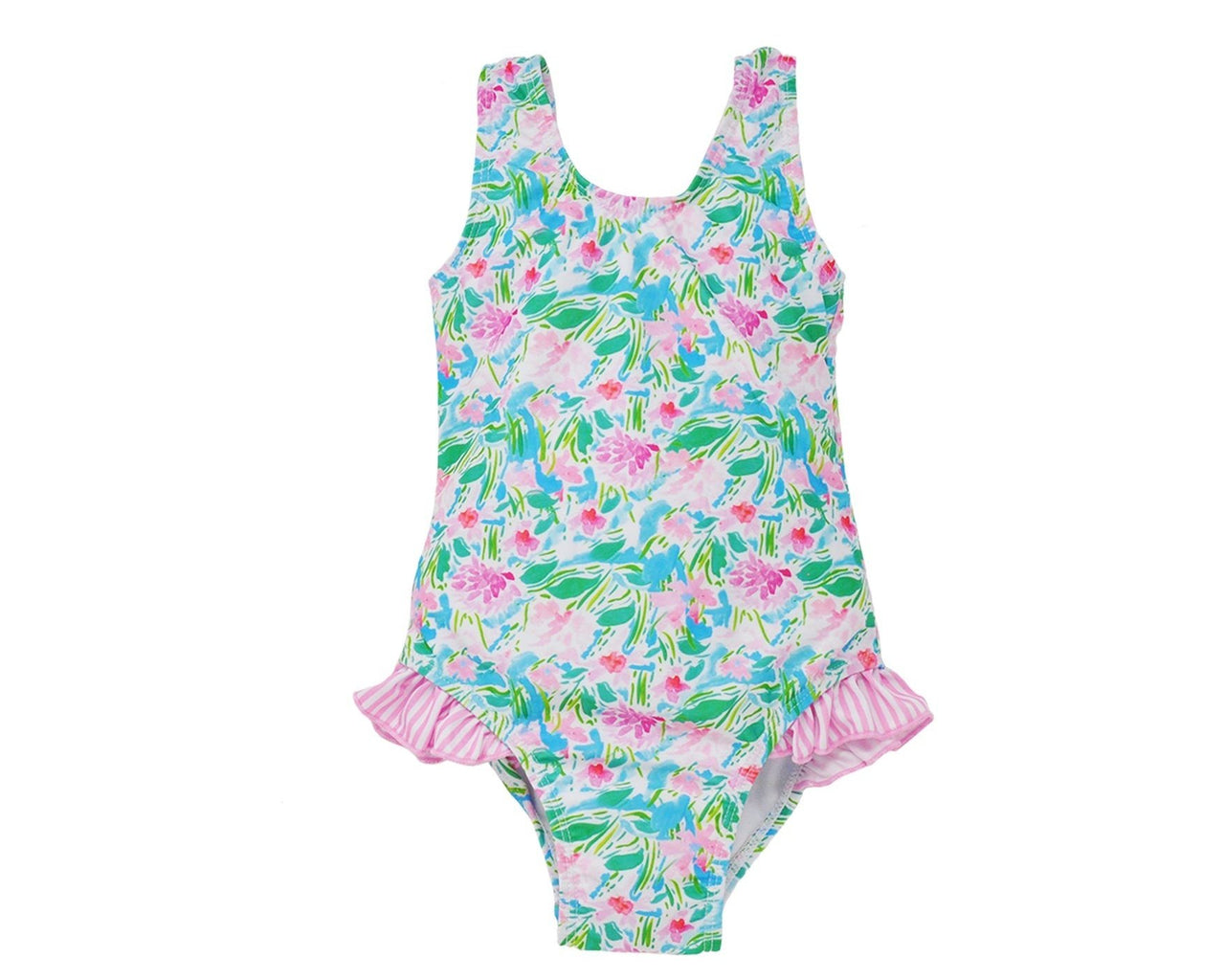 Flap Happy UPF 50 Delaney Hip Ruffle Swimsuit RSPG 5112