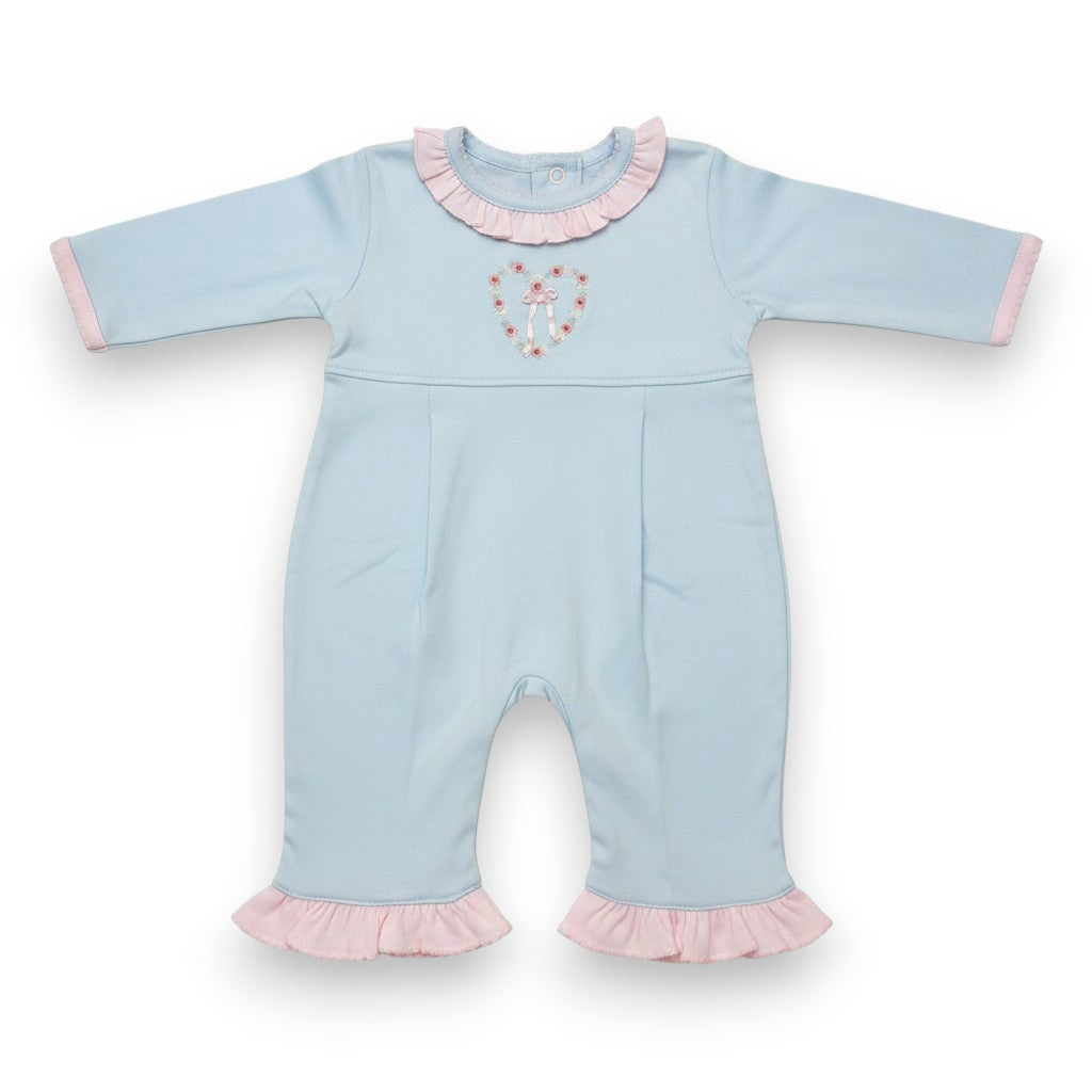 Squiggles Rococo Heart L/S Coverall W/Ruffles 111/98/53 5307