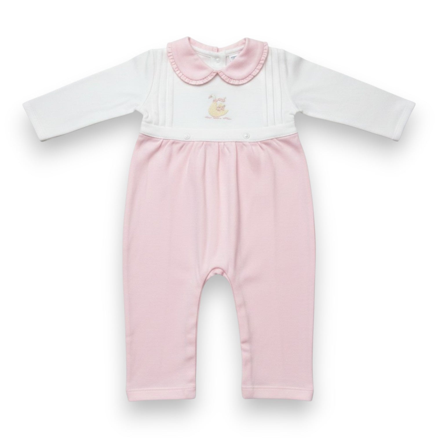 Squiggles Rosey Collared Longall W/01 Tucked Yoke 365/737