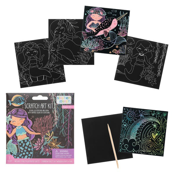 Stephen Joseph scratch art kit