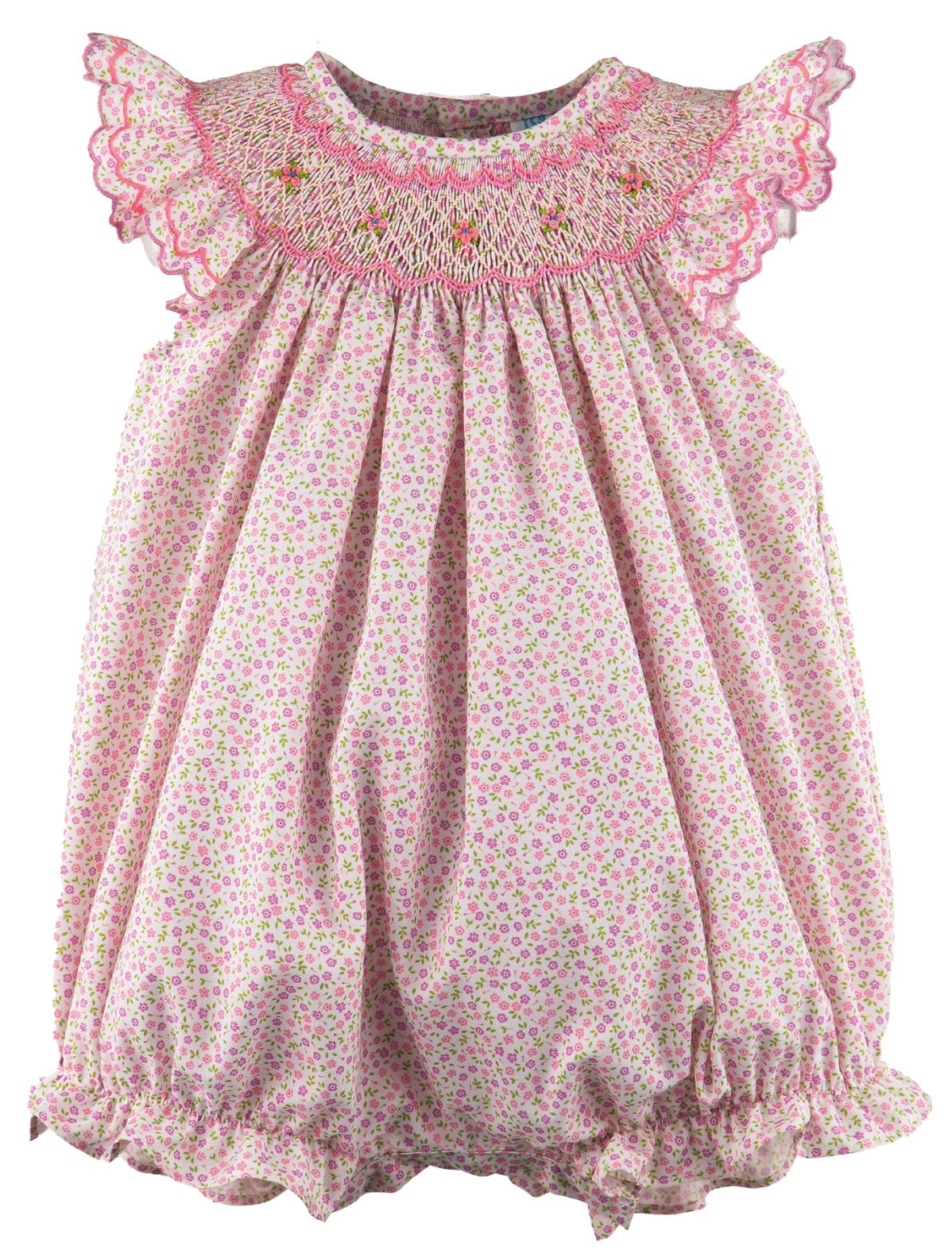 Luli & Me Miniflowers Feston Bubble Pink 26SL52 -PK 5303