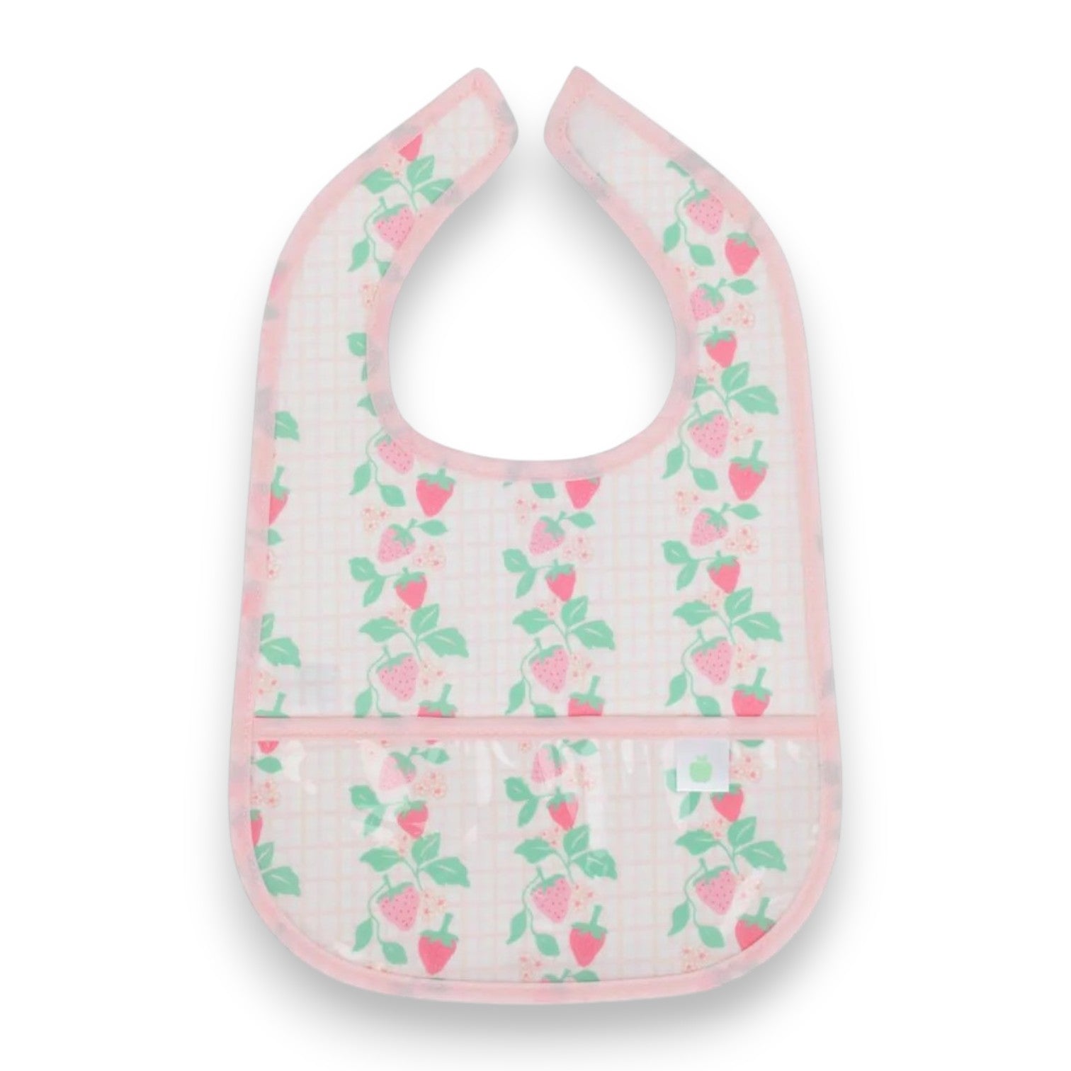Apple of My Isla Laminated Bibs