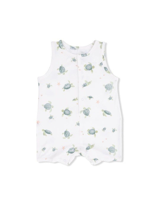 Angel Dear Sea Turtles Sleeveless Shortie Romper 1009-S26-STT 5302