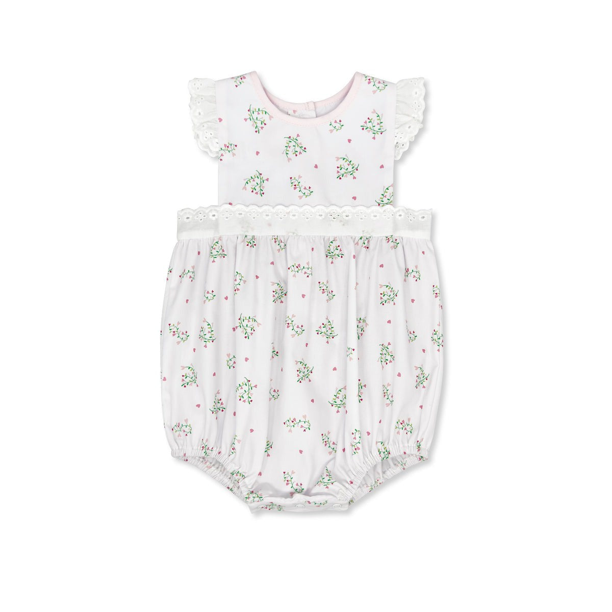 Lullaby Set Pinafore Bubble Love You Bunches, Peony Pirk 5202