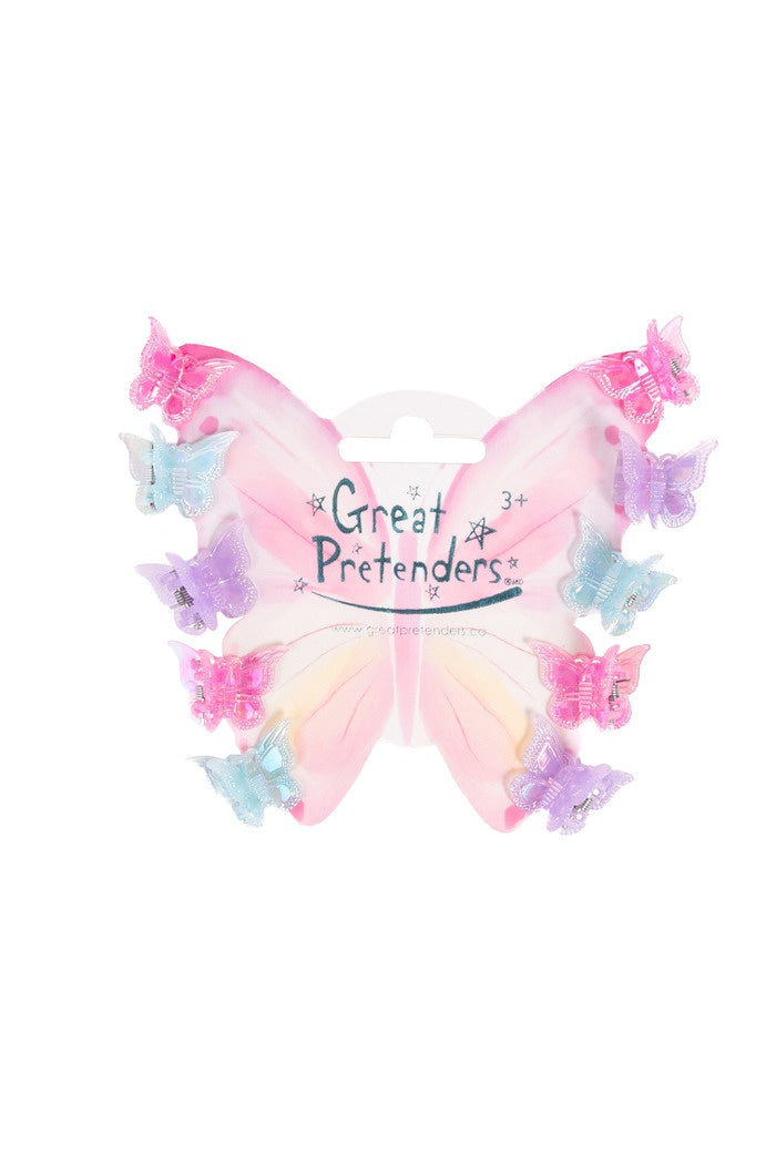 Great Pretenders Fancy Flutter Mini Hairclips 10pcs