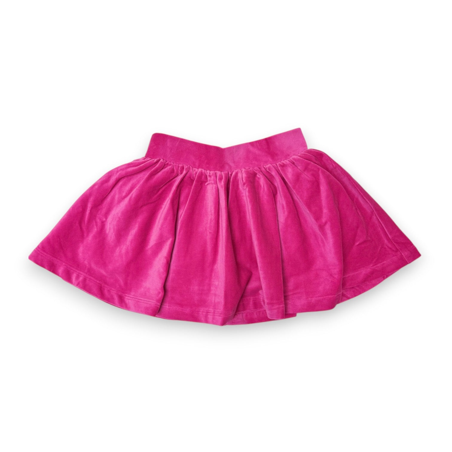 Lulu Bebe Pink Velvet Skirt SOFIE-PKNVEL 5308