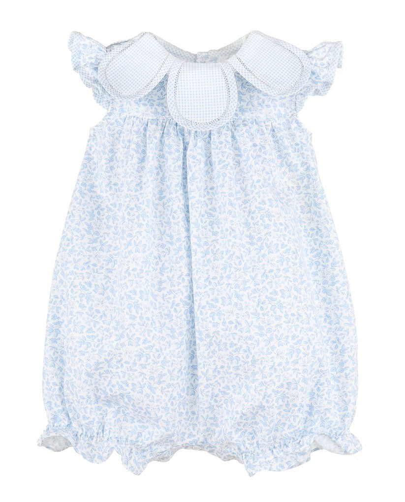 Sophie & Lucas BB Blooms Petal Playsuit Blue 26SS12