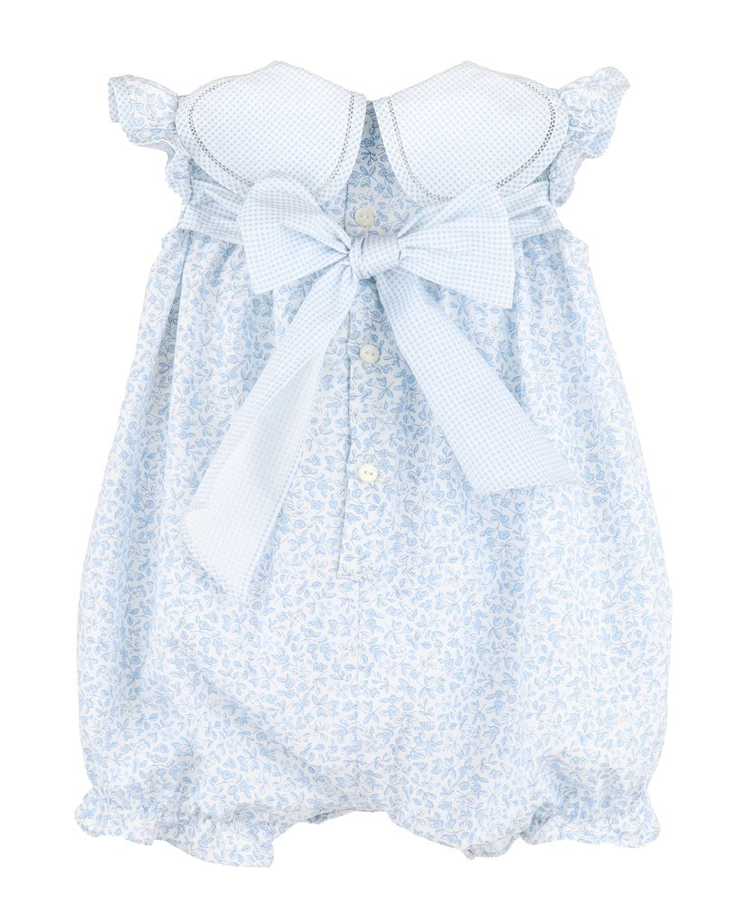 Sophie & Lucas BB Blooms Petal Playsuit Blue 26SS12