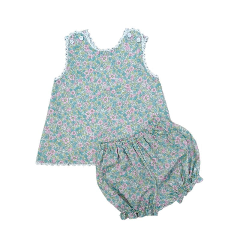 Love George Summer Floral Bloomer Set 5302