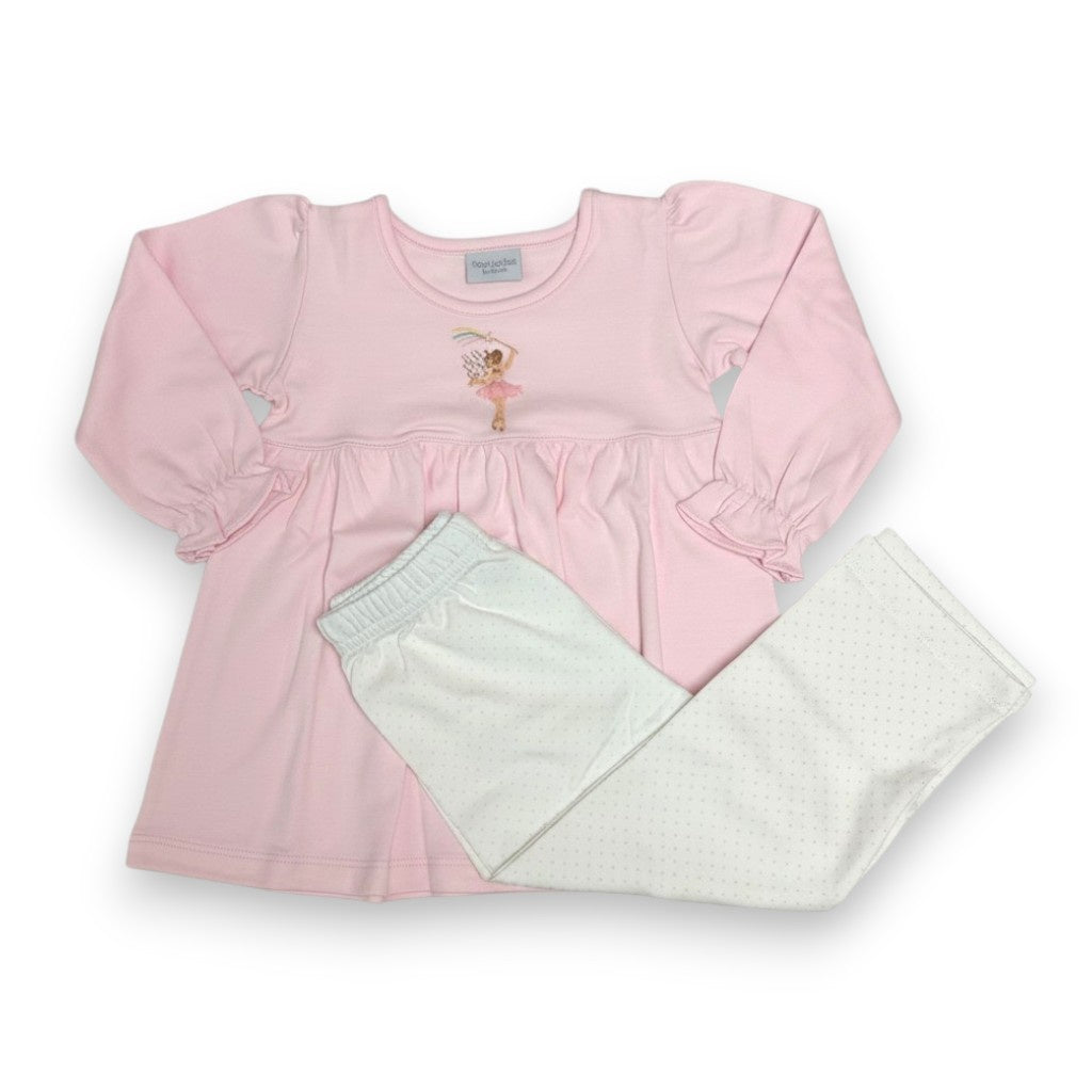 Squiggles Swan Dance Suzy L/S Legging Set Top 46 Legging PD 338L/558 5307