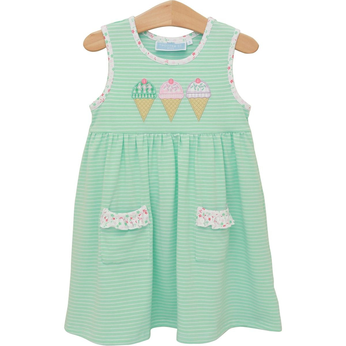 Trotter Street Kids Triple Scoop Dress TSK-02756 5301