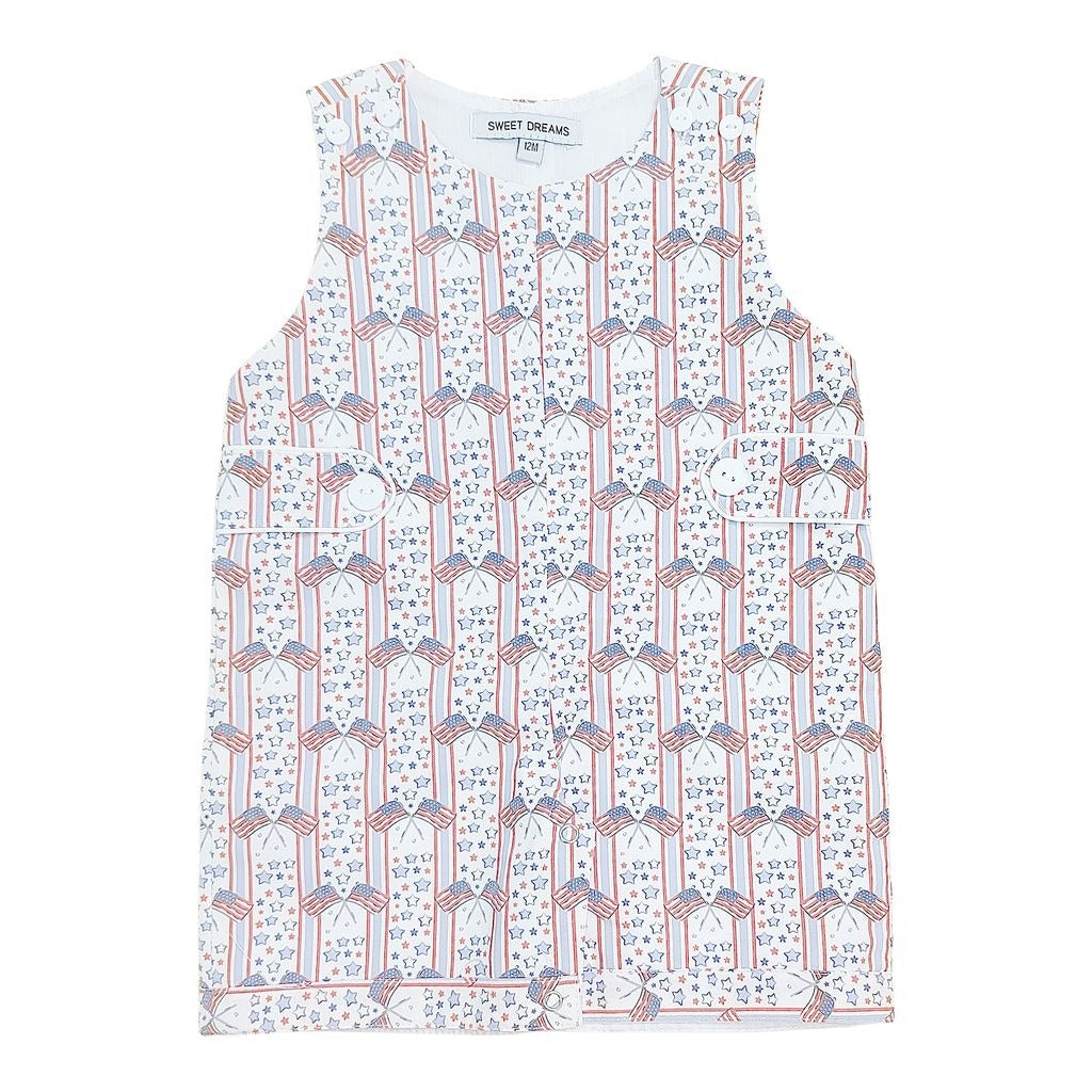 Sweet Dreams Patriotic Print Jon Jon TT1404 5302