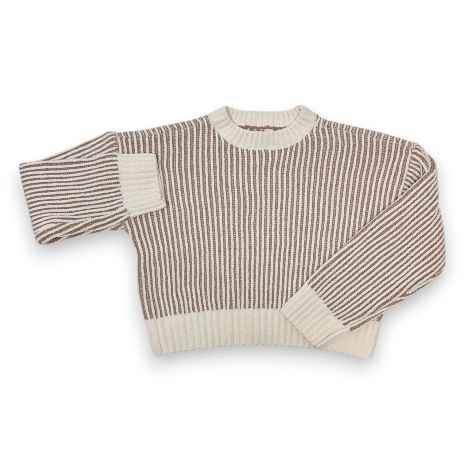 Design History L/S Top Tan Suede Combo GCGV9683 5308
