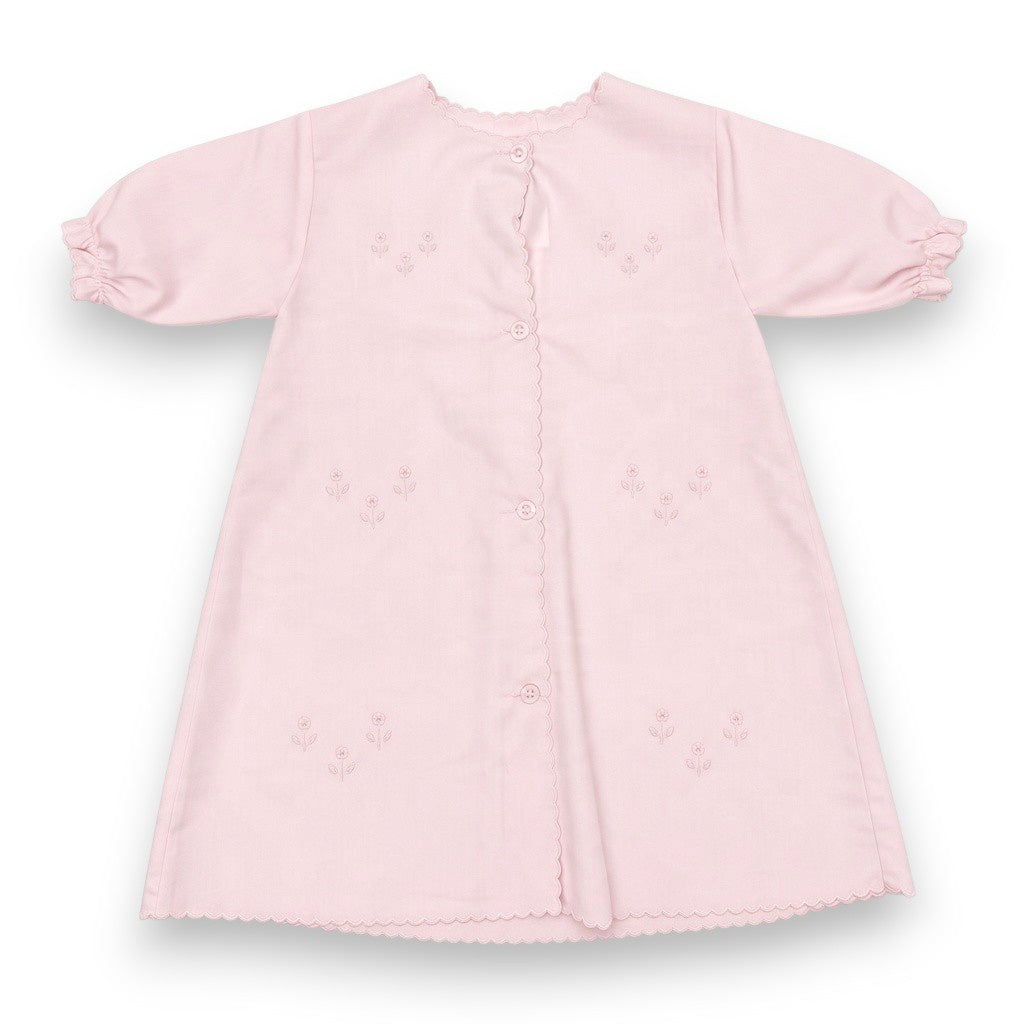 Auraluz Pink Tiny Flower Day Gown 358