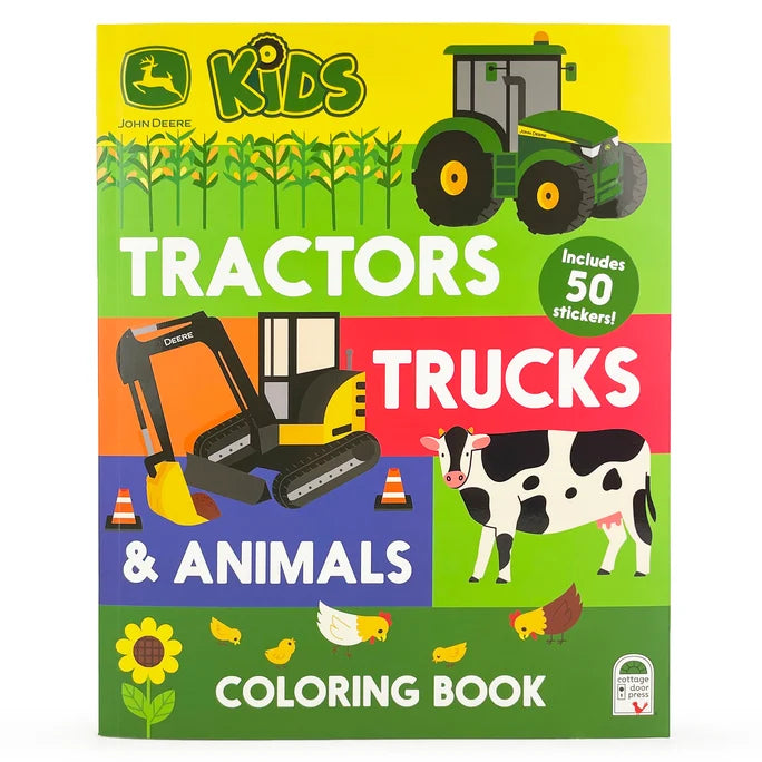 Cottage Door Press Coloring Book with stickers