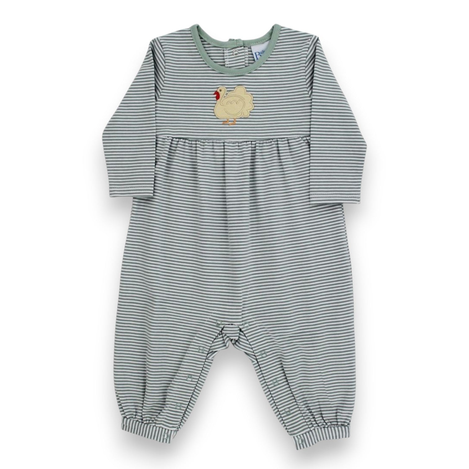 Bailey Boys Turkey Time Knit Romper 26916-COE 5308