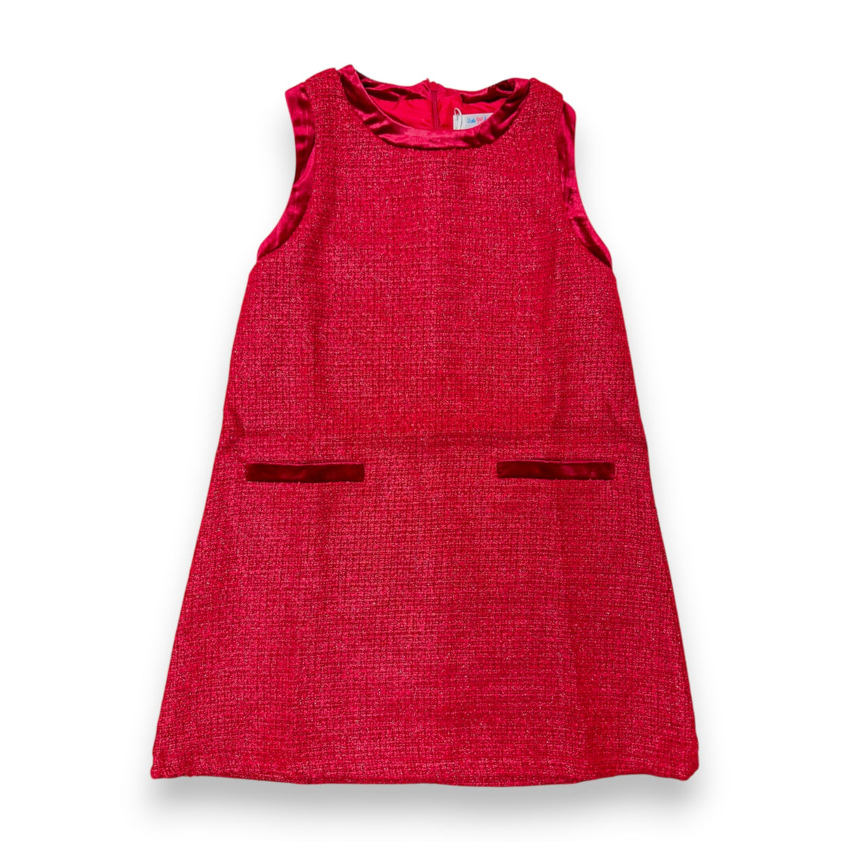 Lulu Bebe Tweed Sleeveless Dress MACY