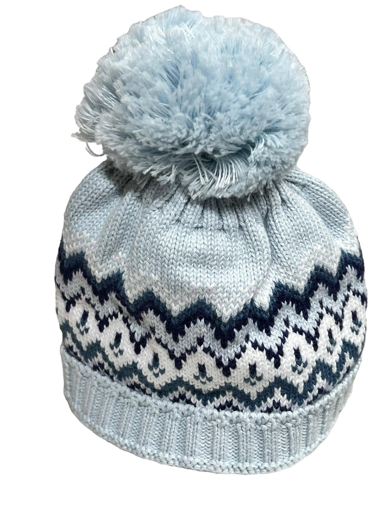 Mi Lucero Far Isle Herringbone Toboggan Hat U24024 5110