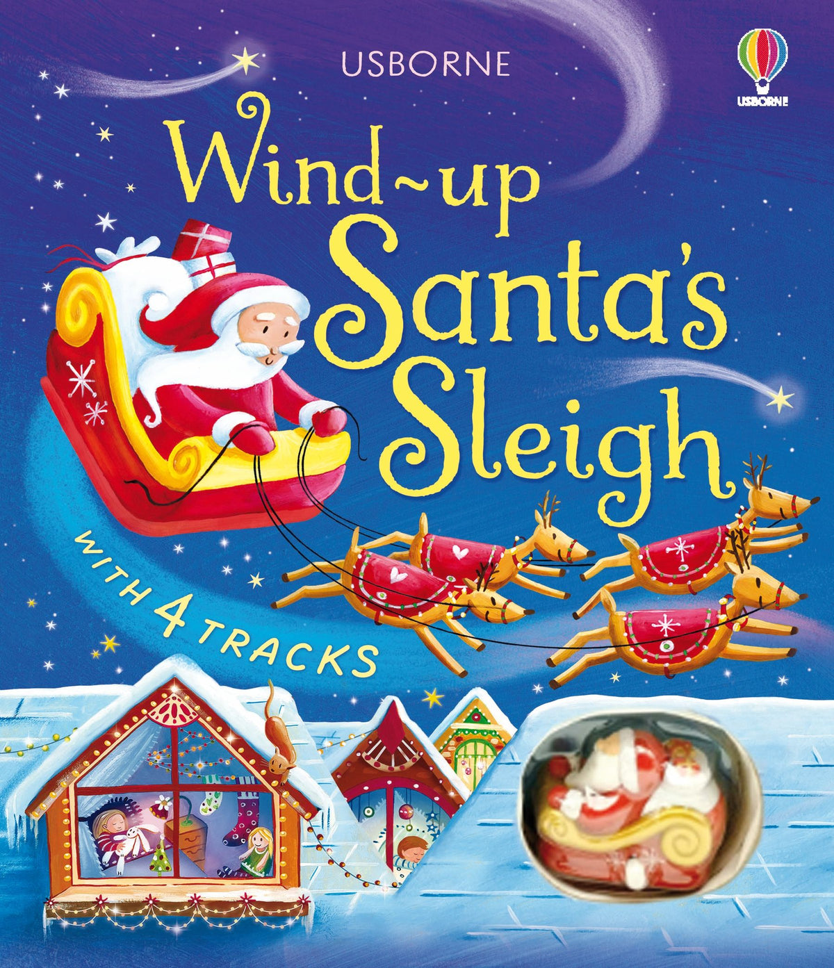 Usborne Wind up Santa's Sleigh