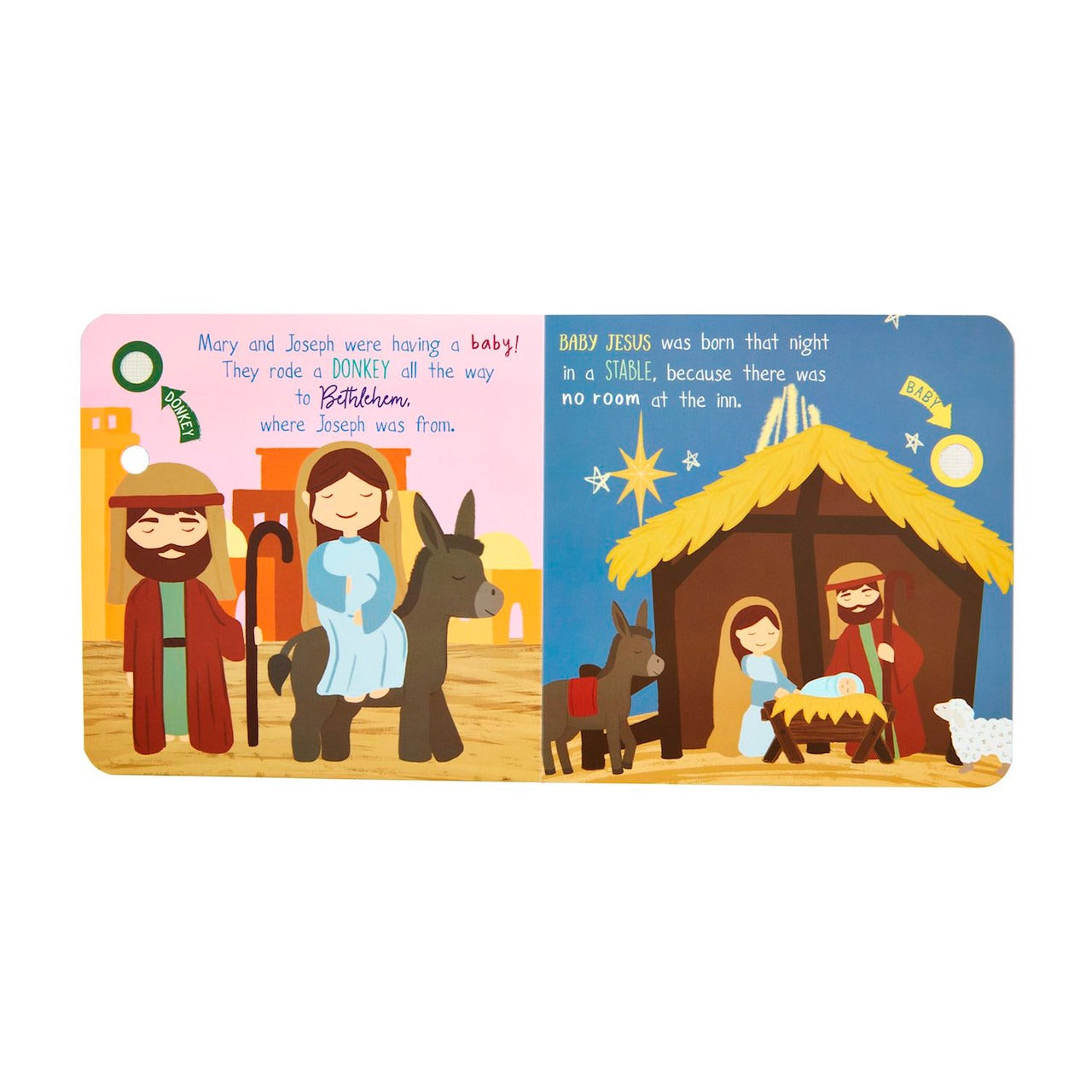 Mud Pie Baby's first Nativity book