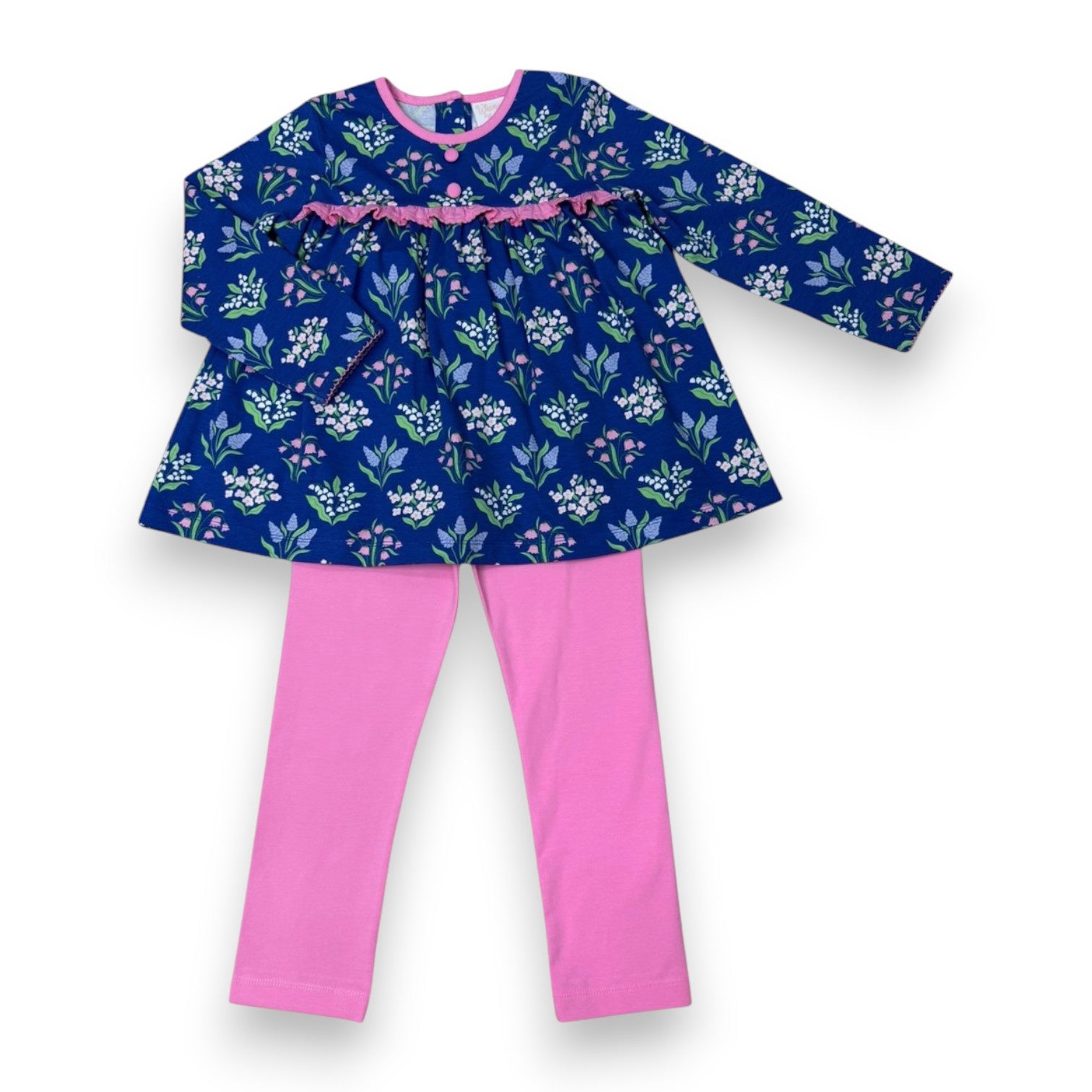 Whimsy Bay Ellington Ruffle Pant Set WBF26-110