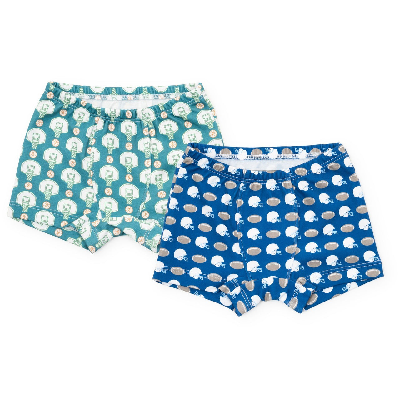 Lila & Hayes James Boy's Underwear Set Football/Basketball Game 5207