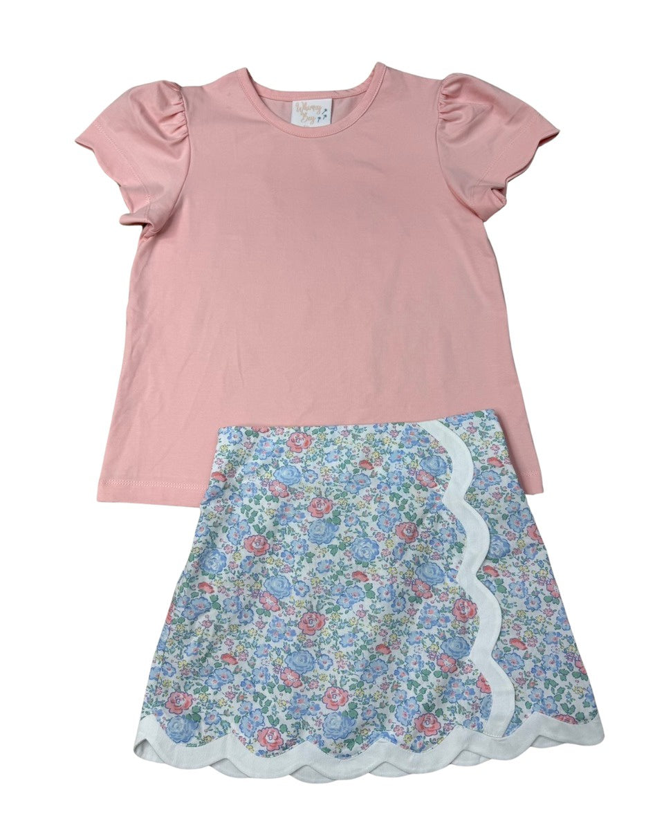 Whimsy Bay Briar Floral Missy Skirt Set WBS26-48 5302