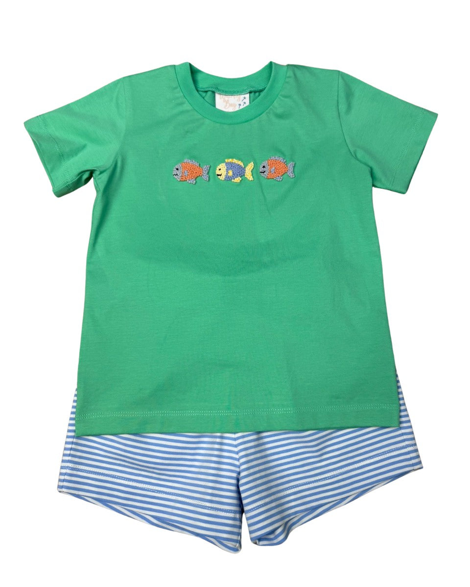 Whimsy Bay Three Little Fish Short Set WBS26-83 5302