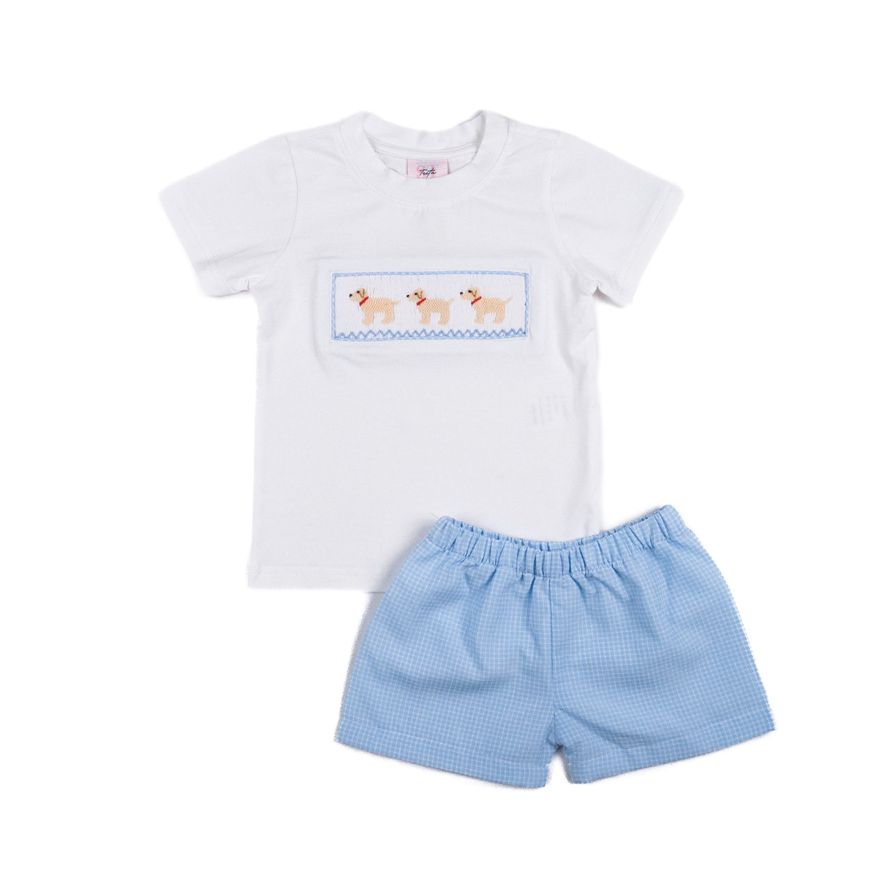 Shop Teeta Who Let the Dogs Out Wyatt short Set 5209
