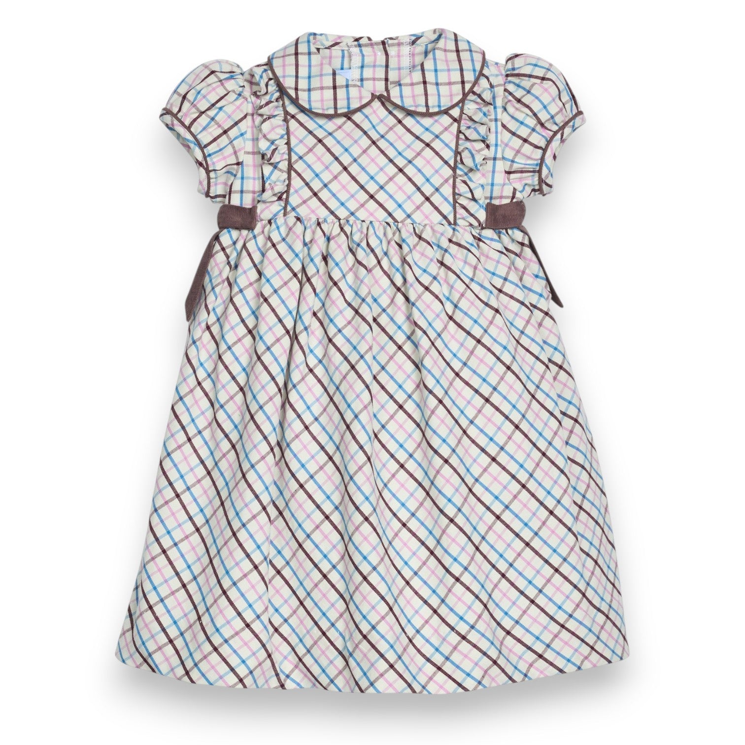 Little English Hazel Dress Wilmington Plaid