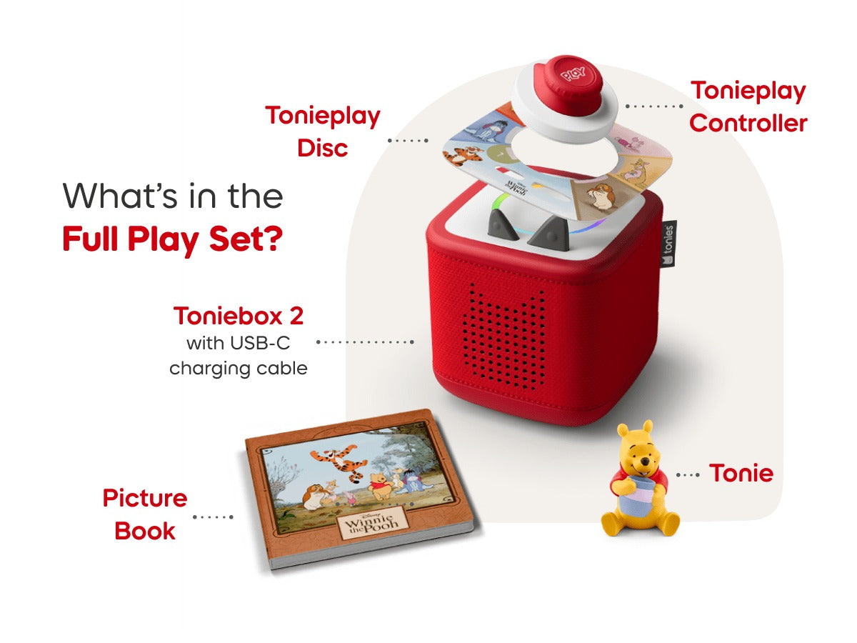Tonies Toniebox 2 Play Set  Winnie the Pooh