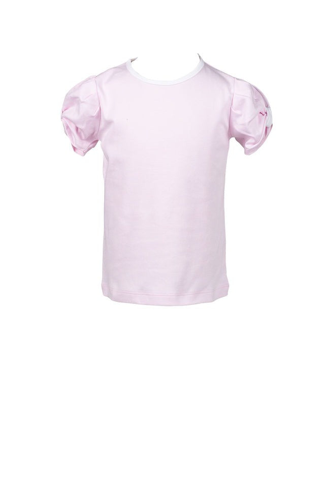 Proper Peony Pima Basic Twist Shirt Pink 5202