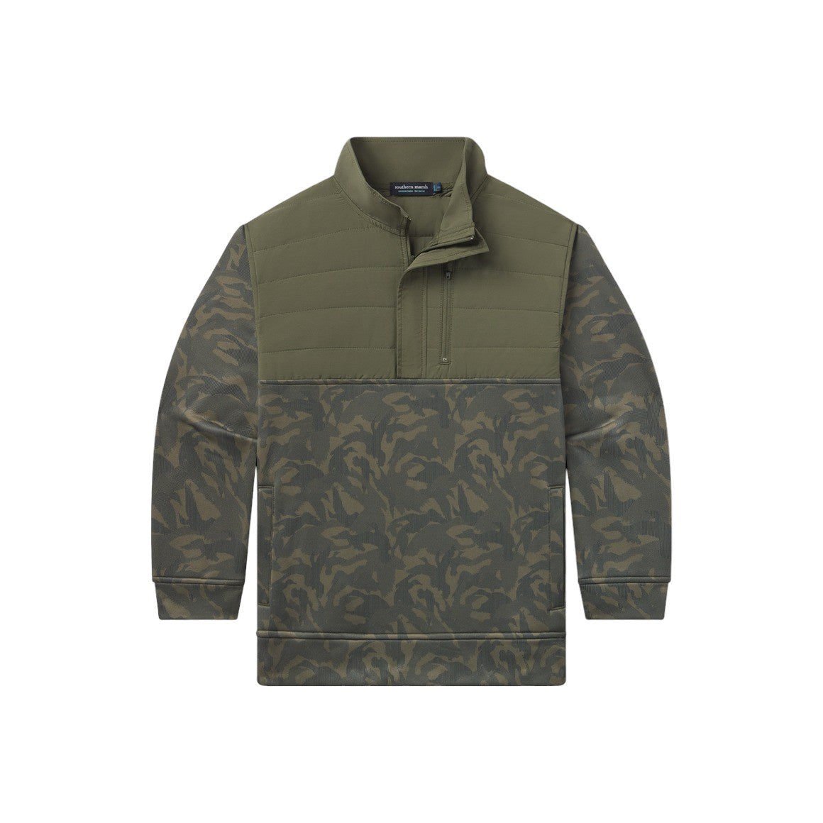 Southern Marsh Youth Harris Stretch Pullover Duck Camo YOHRP 5107