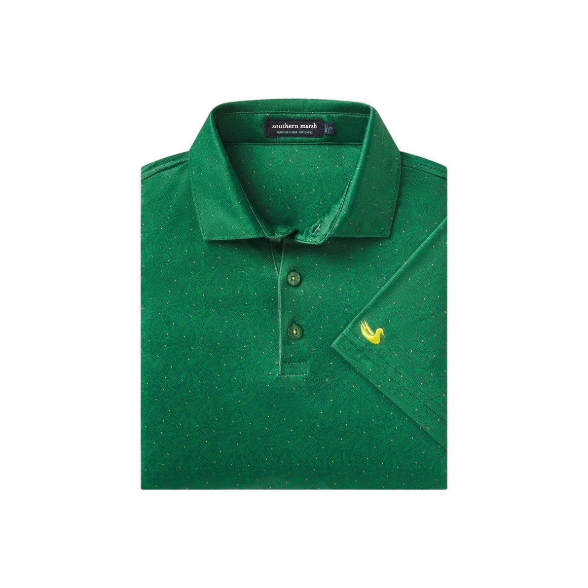 Southern Marsh Youth Flyline Performance Polo Greens in Regulation Champions Green YPF18 5201