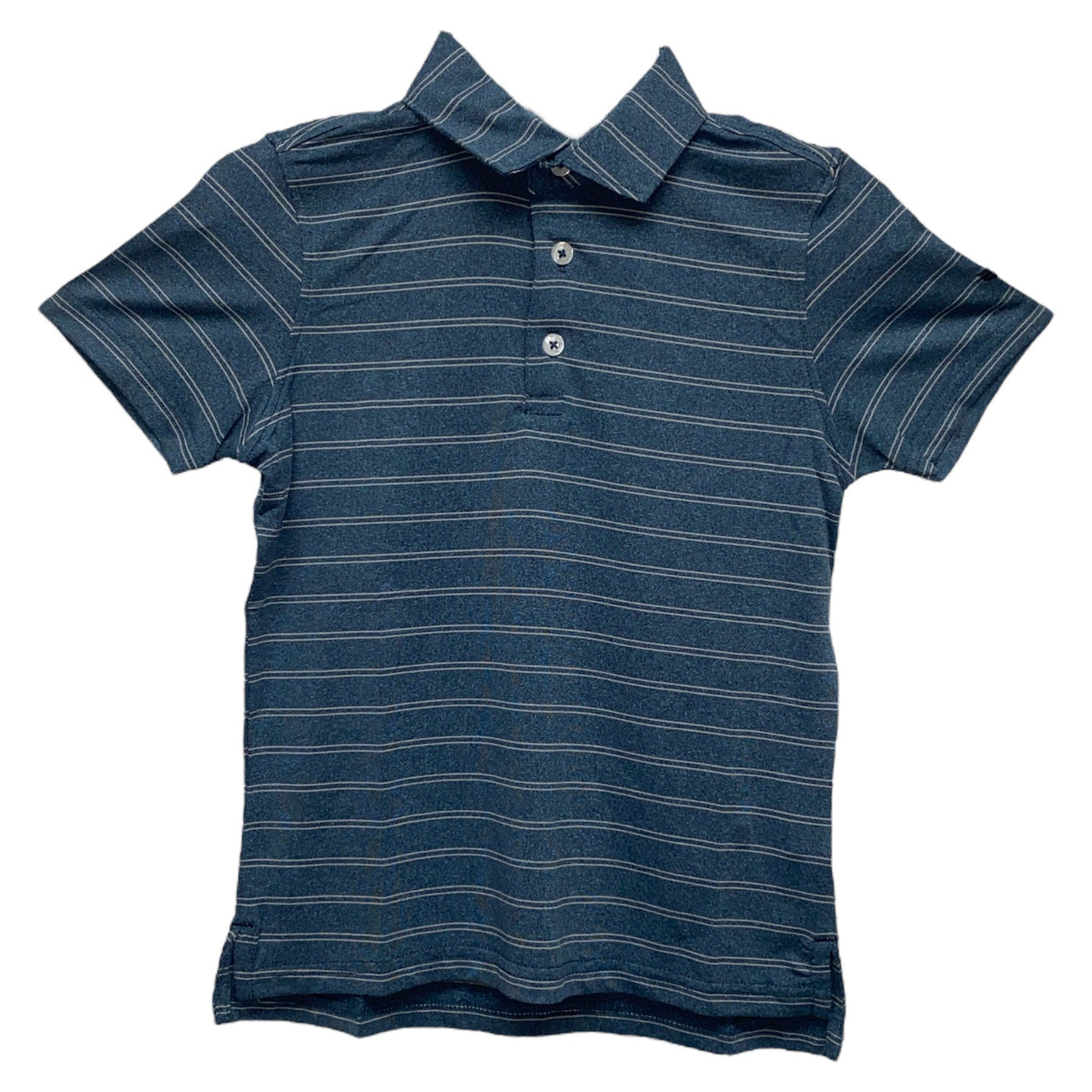 Southern Marsh Newcastle Stripe Featherlight Polo Lunar Navy YPNEW 5207