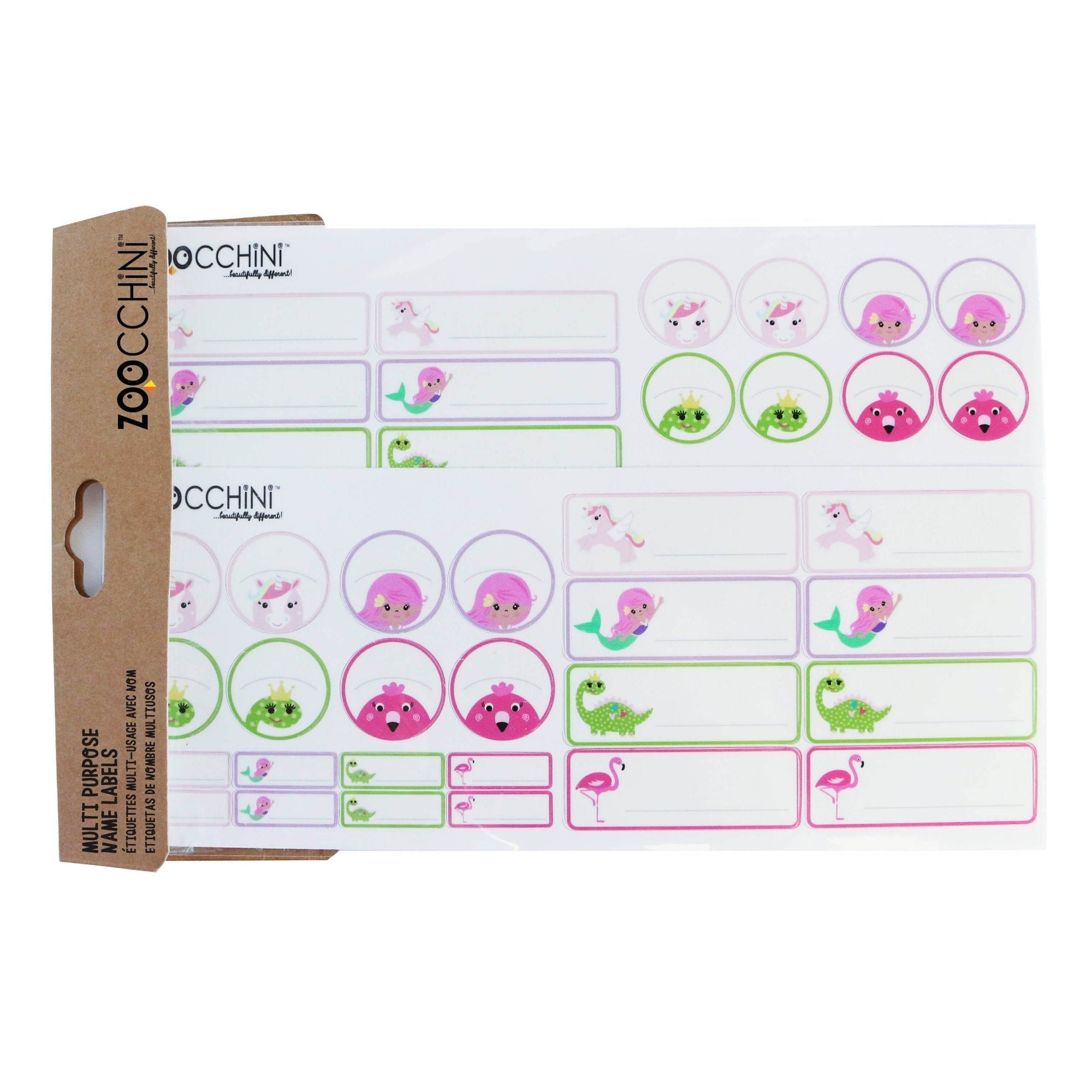 Zoocchini name labels