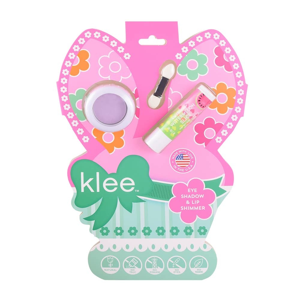 Klee Eye Shadow and Lip Shimmer Set
