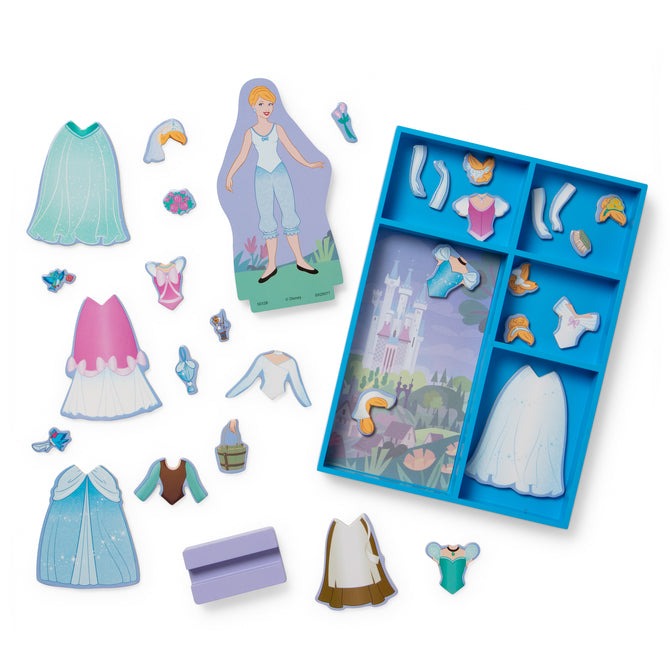 Melissa & Doug magnetic dress up Cinderella