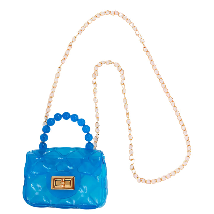 Sparkle Sisters Clear Jelly Purse