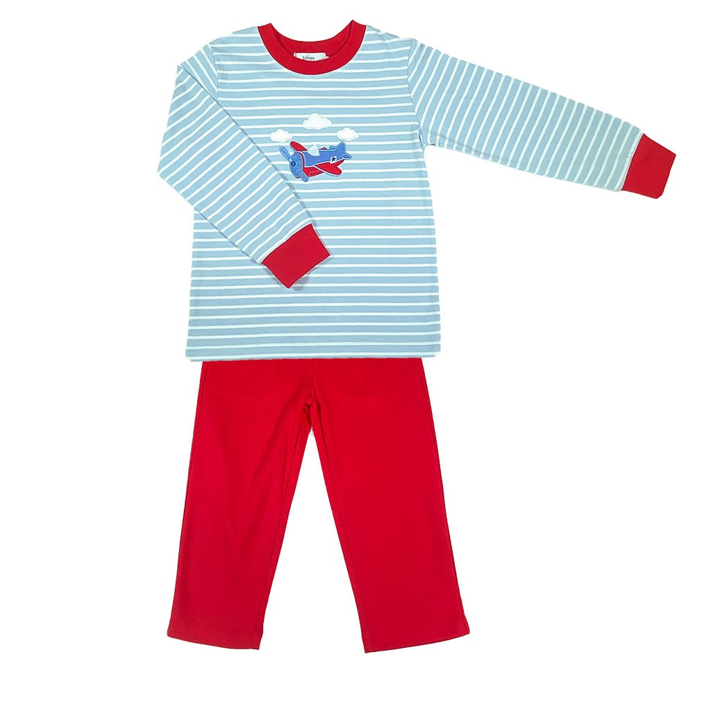 Ishtex Airplane Boy's Pants Set 5F129 5208