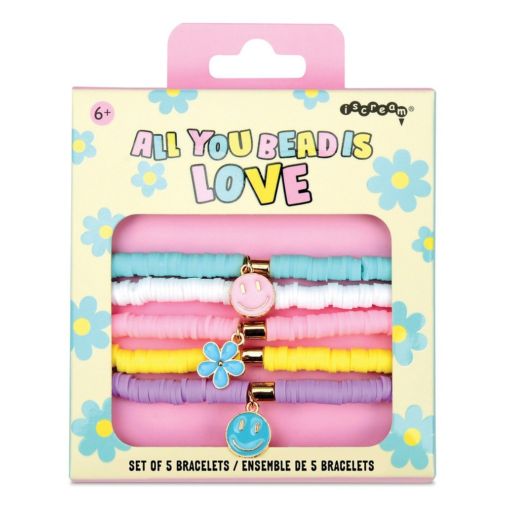 Iscream All You Bead Is Love Bracelet Set