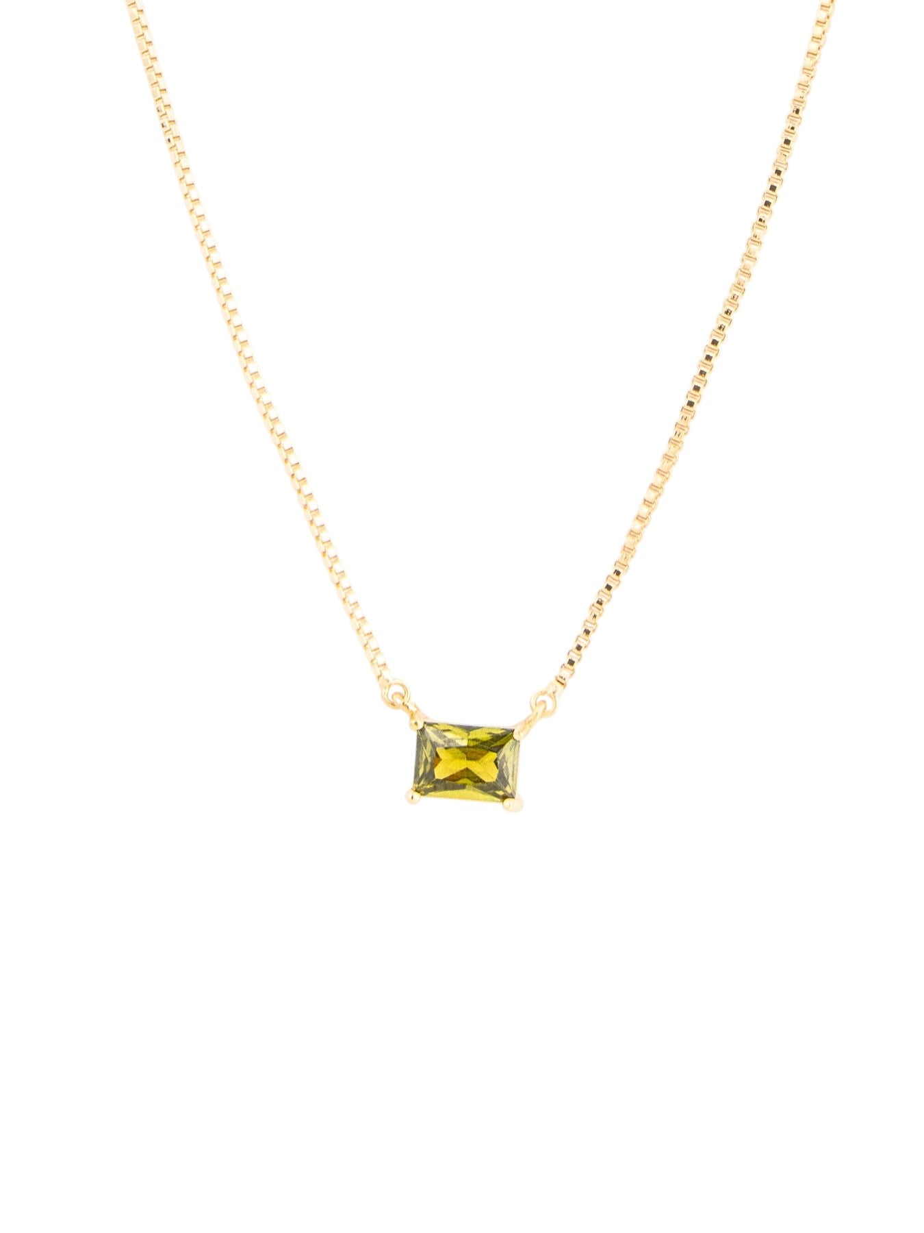 Michelle McDowell MM Girl 18k Gold Plated Birthstone Necklaces