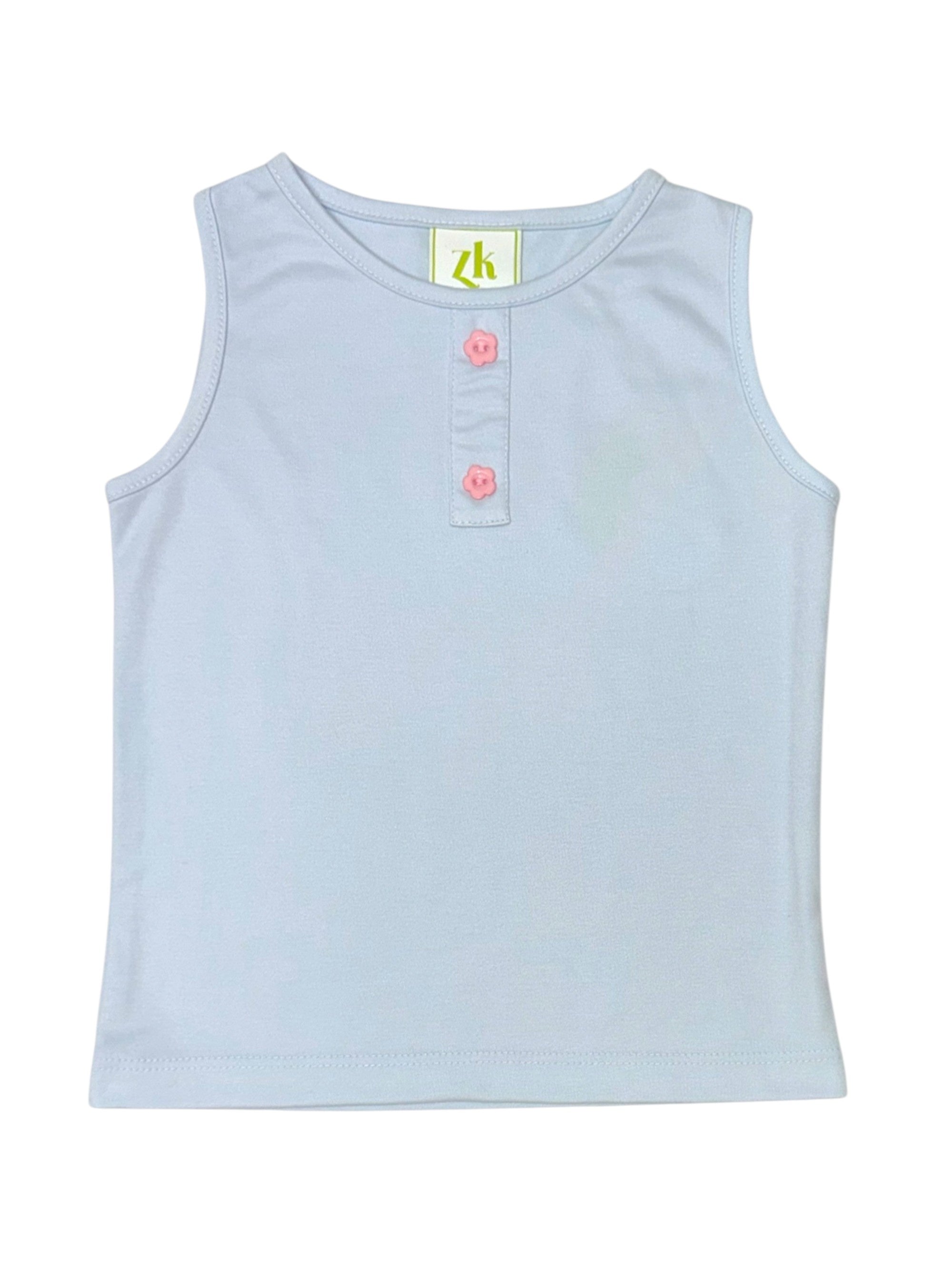 Zuccini Lt Blue Knit Blair Top 5302