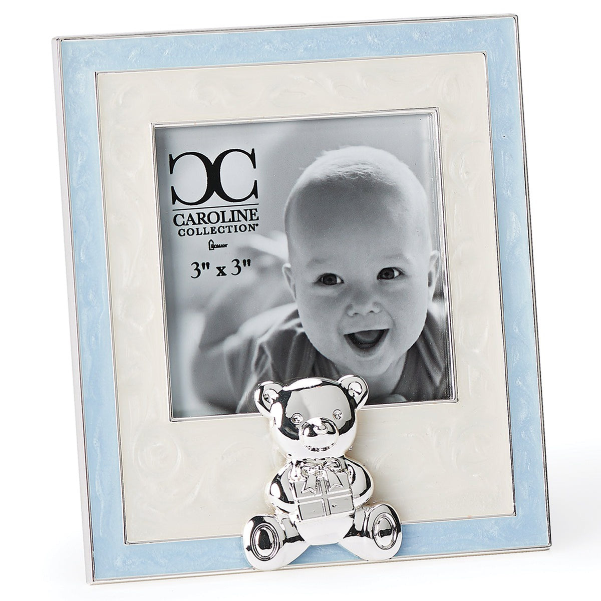 Blue Baby Bear Frame 3x3