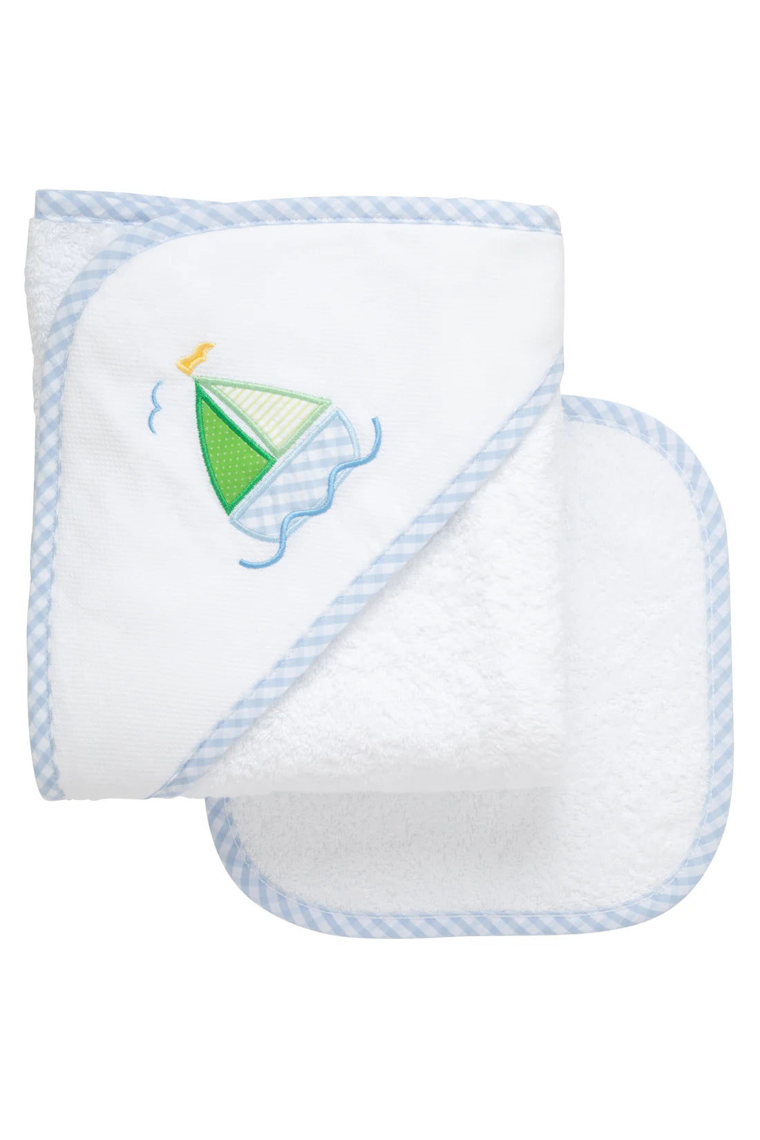 3 Marthas applique hooded towel set NEW